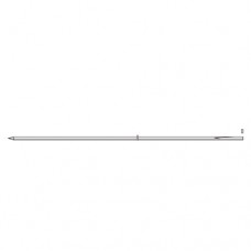 Kirschner Wire Drill Trocar Pointed - Flat End Stainless Steel, 16 cm - 6 1/4" Diameter 1.8 mm Ø